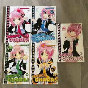 Shugo Chara! Manga Volumes 1-5 by Peach-Pit